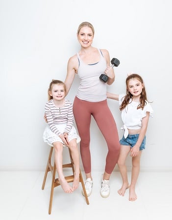 Kimberley Smith and her children